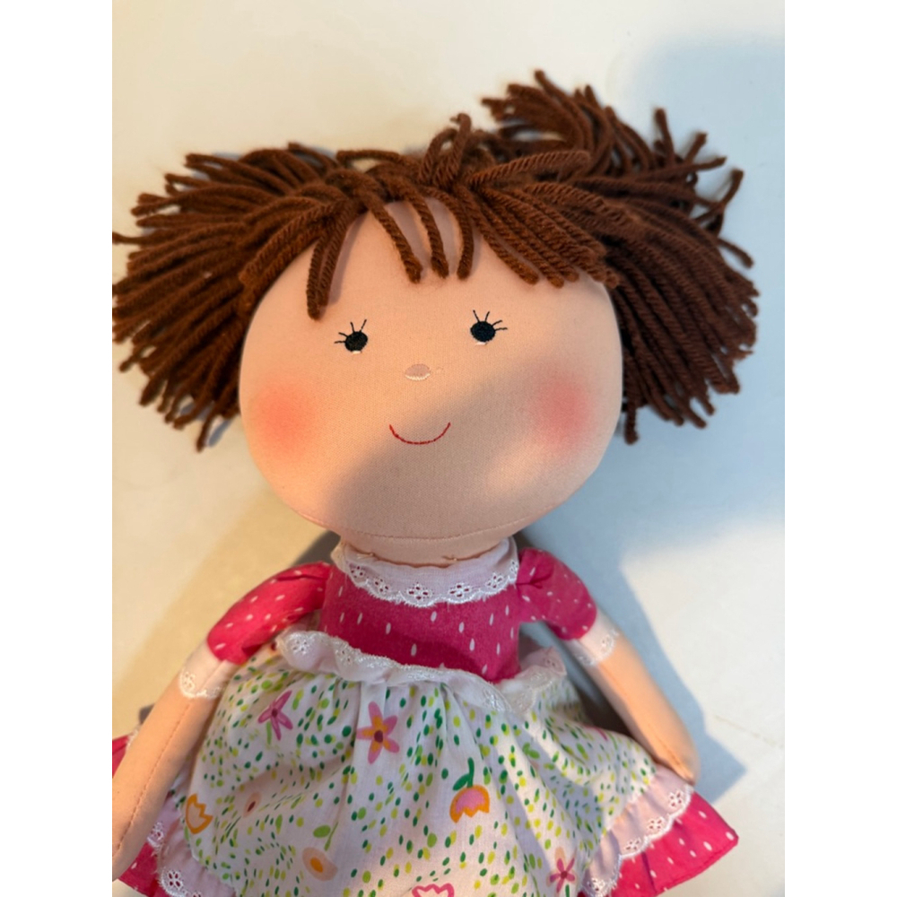 Girls YOU & ME Doll One Size Pink White Floral Dress - Picture 3 of 7